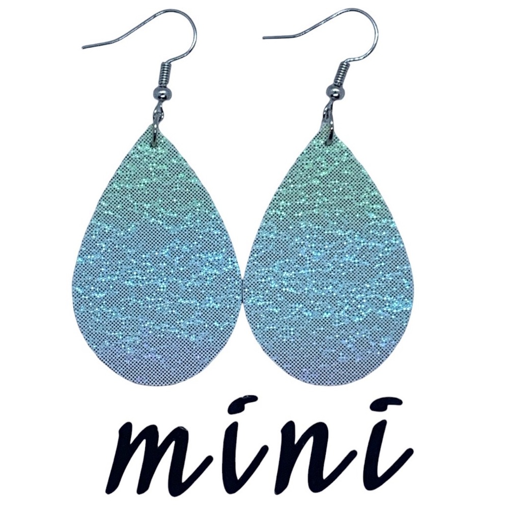Mini Faux Teardrop Earrings Ombré Fashion Jewelry